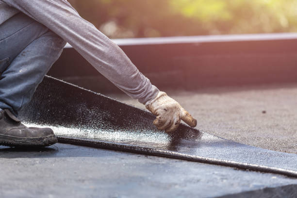 Professional Basement Waterproofing technician working in South Bend, IN